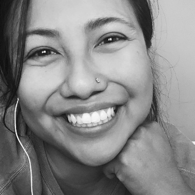 face of Leah Tsinajinnie